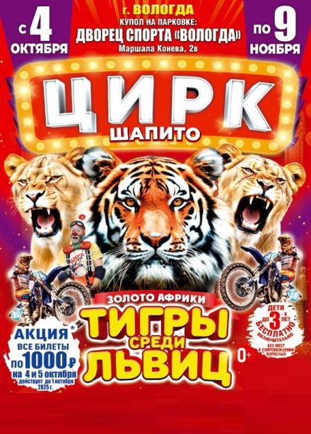 Цирк-шапито «Золото Африки»